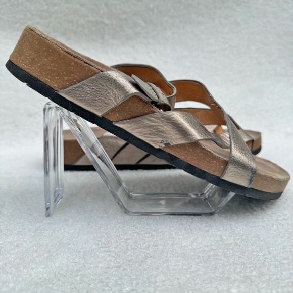 Sofft Slide Thong Sandals Pewter Women's 9.5M - Picture 5 of 12